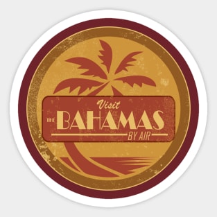 Visit The Bahamas (distressed) Sticker